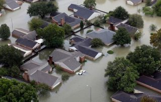 casas inundadas en 2017 por catástrofes naturales