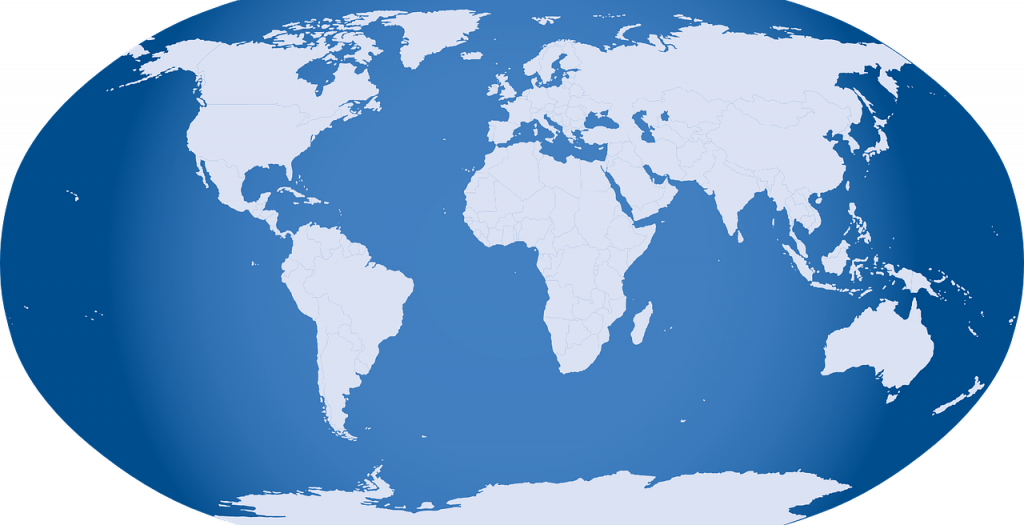 mapa del mundo